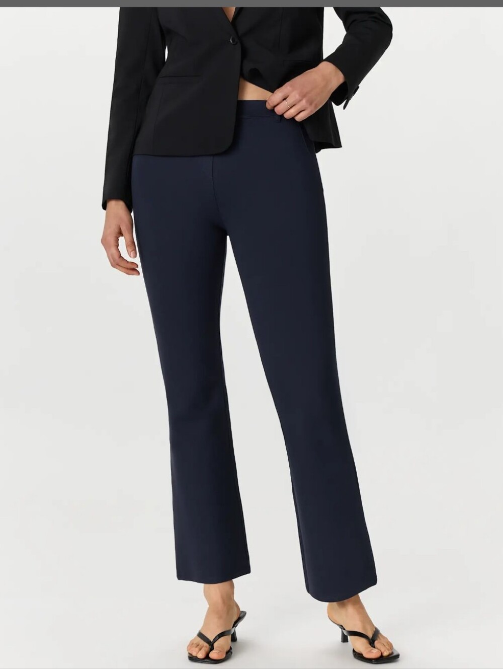 Quince Ultra-Stretch Ponte Bootcut Pants